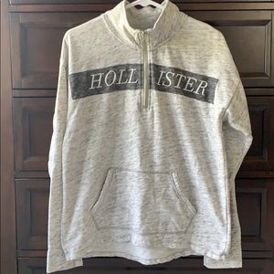 Hollister half-zip sweatshirt